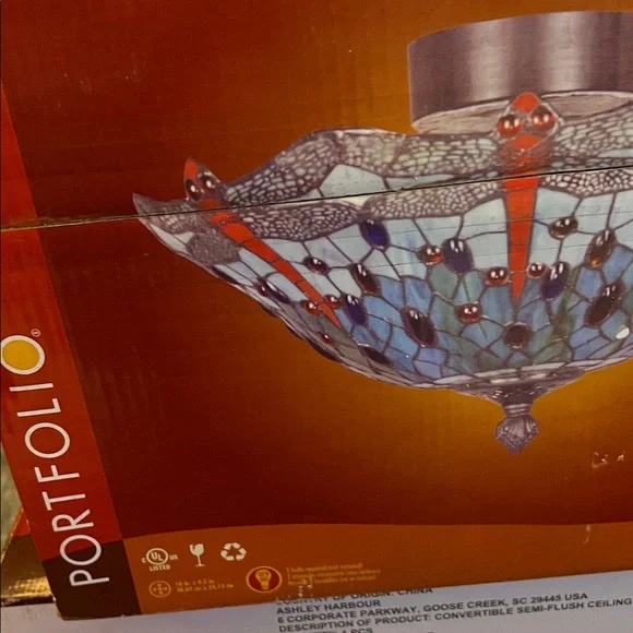 Portfolio Semi-Flush Ceiling Fixture - Picture 2 of 8